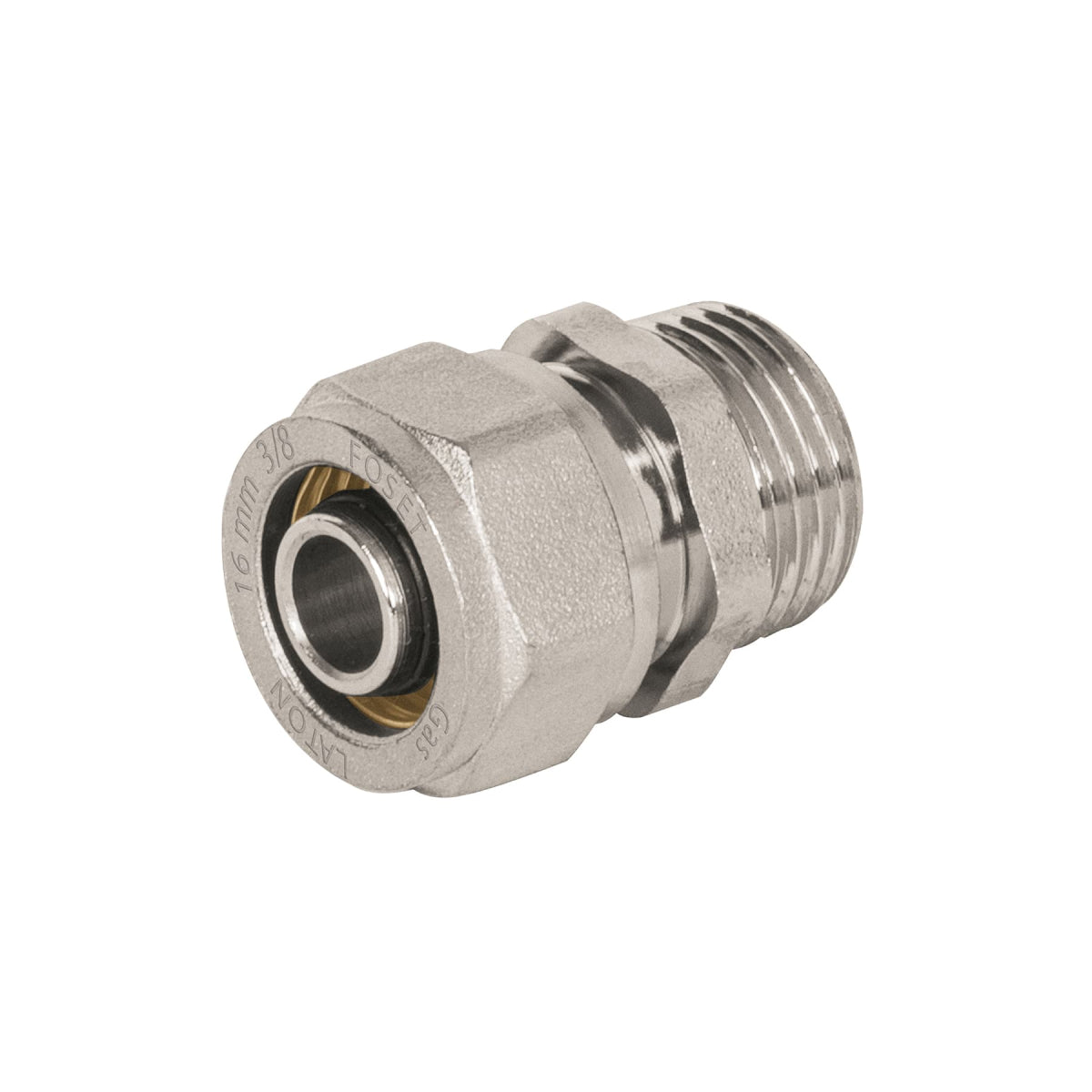 Conector 3/8 Rosca Macho Pealpe Ppg-38Nm Foset - Conector Rosca Macho ...