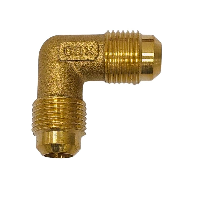 Racor Bicono Macho 1/2" En Latón - Para Unir Tubos De Cobre Rígido A Roscas Hembra, Sin Soldadura, Ideal Fontanería Y Calefacción