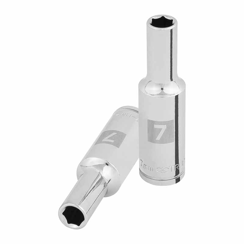 Dado Largo 3/8 X 7Mm D-3807-Hm-L 6 Punt. Truper