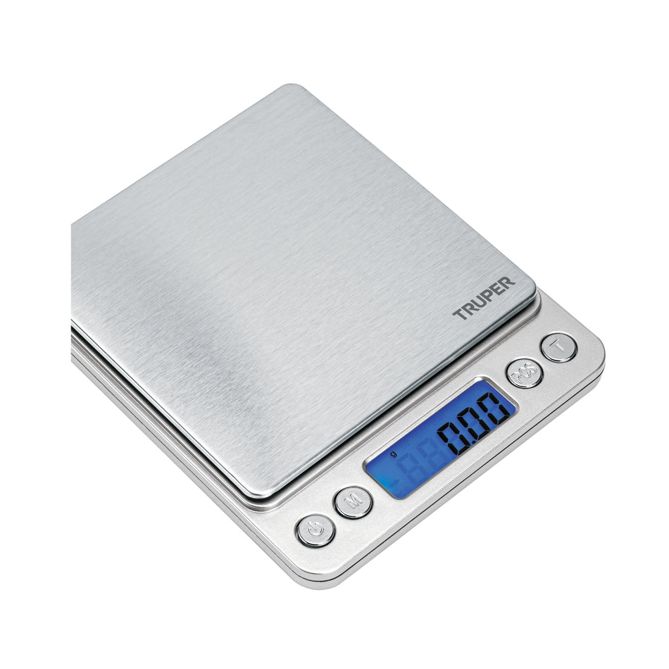 Báscula Electrónica De Precisión, De Bolsillo, 500 G, BASE-05B, Truper