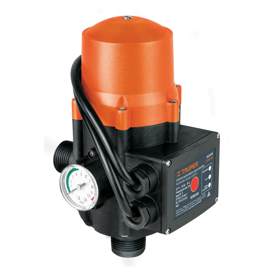 Control Automatico De Presion P/Bomba Cpb-90 Truper