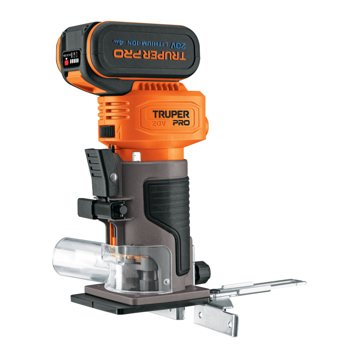 Router 1/4' 1 Batería 4Ah Roui 20A - Truper Pro - Precisión y Potencia ...