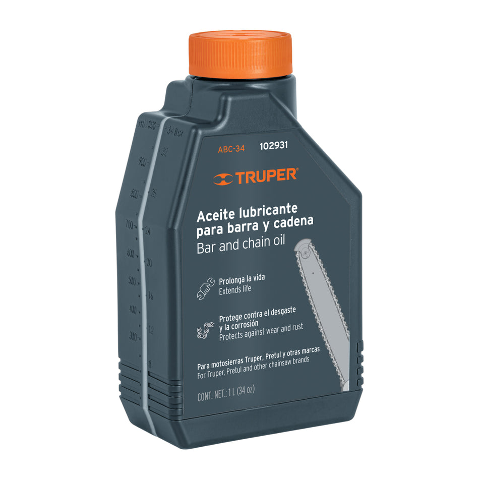 Aceite Para Barra Y Cadenas Motosierra Abc-34 Truper