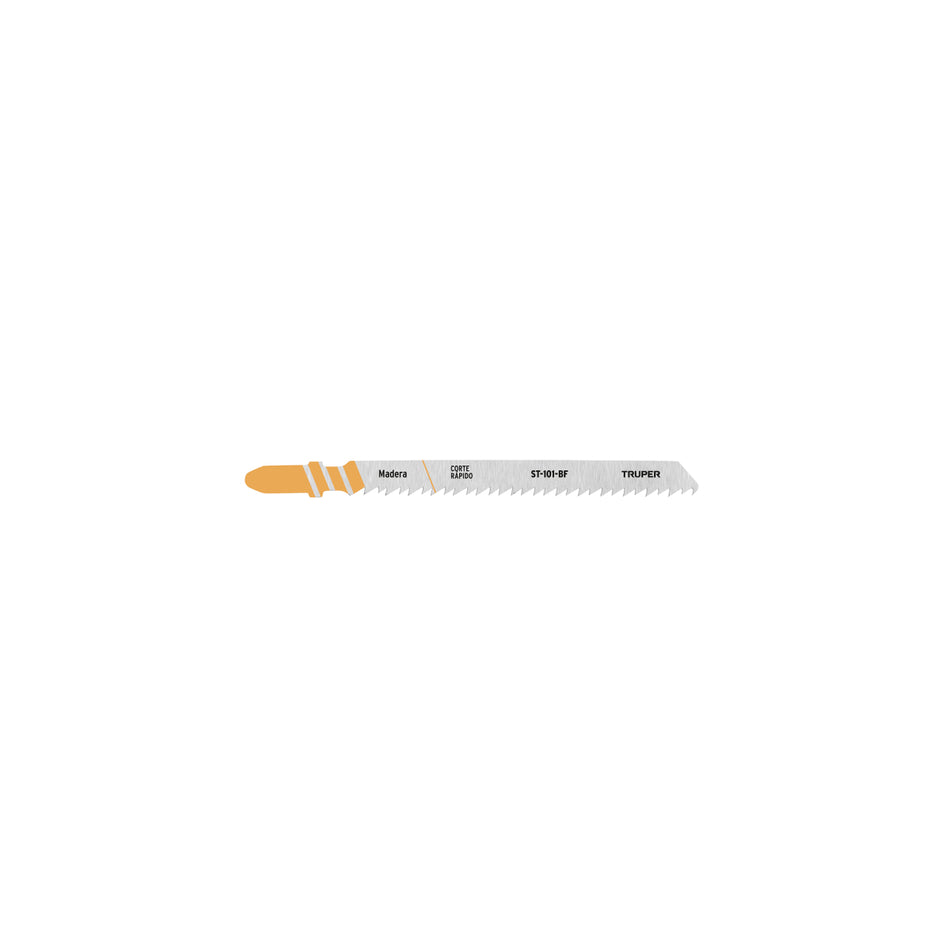 Blíster 5 Seguetas T, 10 Dpp Bim, Corte Recto Para  Madera Dura ST-101-BF, Truper