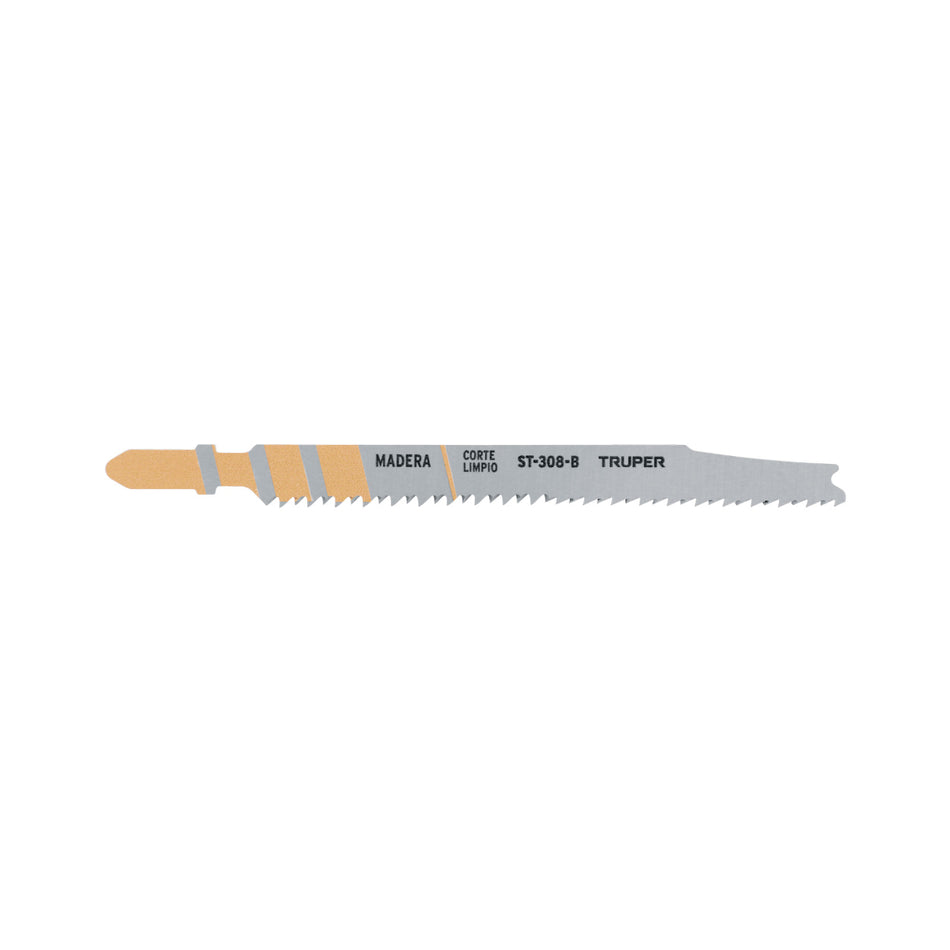 Blíster 5 Seguetas T, 12 Dpp Hcs, Corte Recto Limpio/Madera ST-308-B, Truper