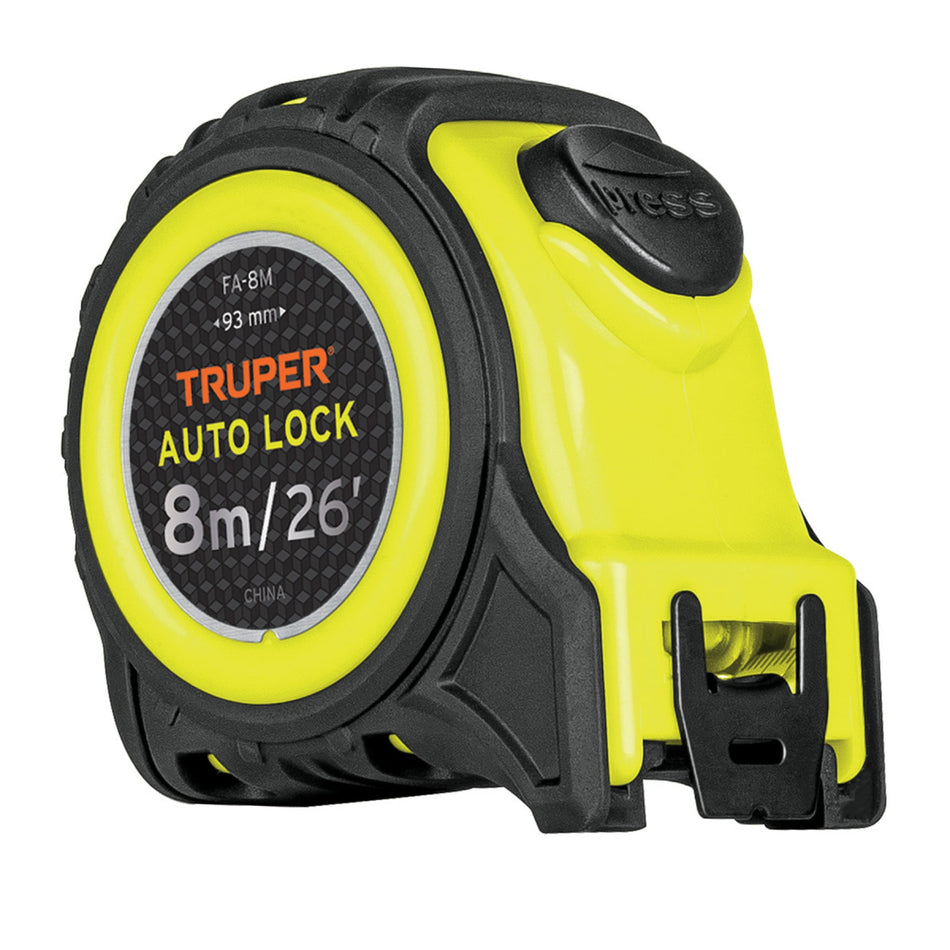 Flexometro Auto-Lock 8Mt Fa-8M Truper