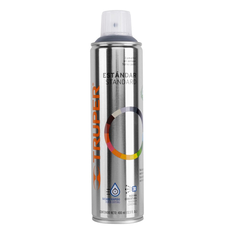 Pintura En Aerosol Gris Acero Pa-Ga Truper
