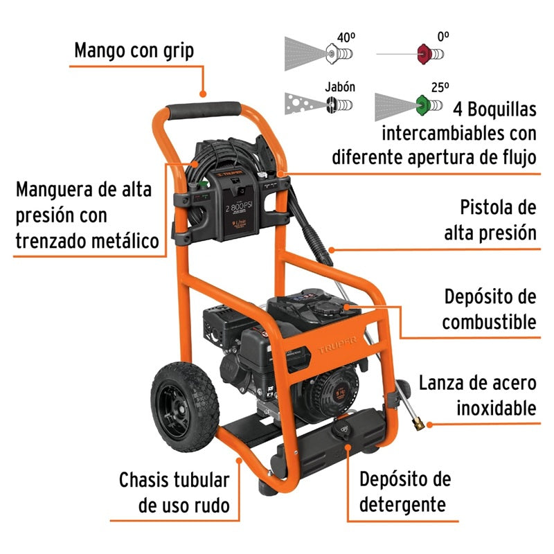 Hidrolavadora 5Hp Lagas-2800 Truper