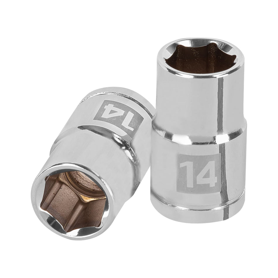 Dado Mm 1/2"X14 6 Puntas D-1214-M Trup