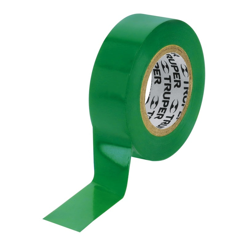 Cinta Aislar #22 9M Verde M-22V Truper