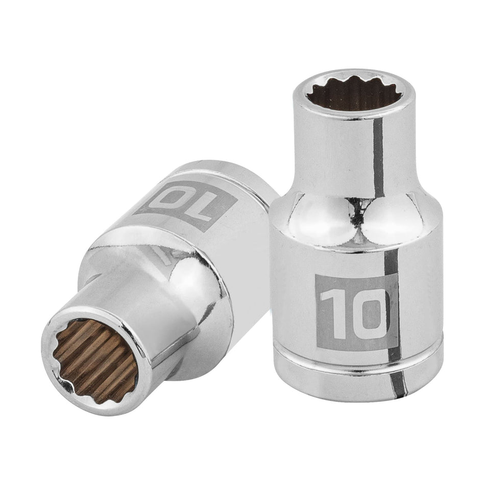 Dado Mm 1/2"X10Mm 12 Puntas D-1210-Em Truper