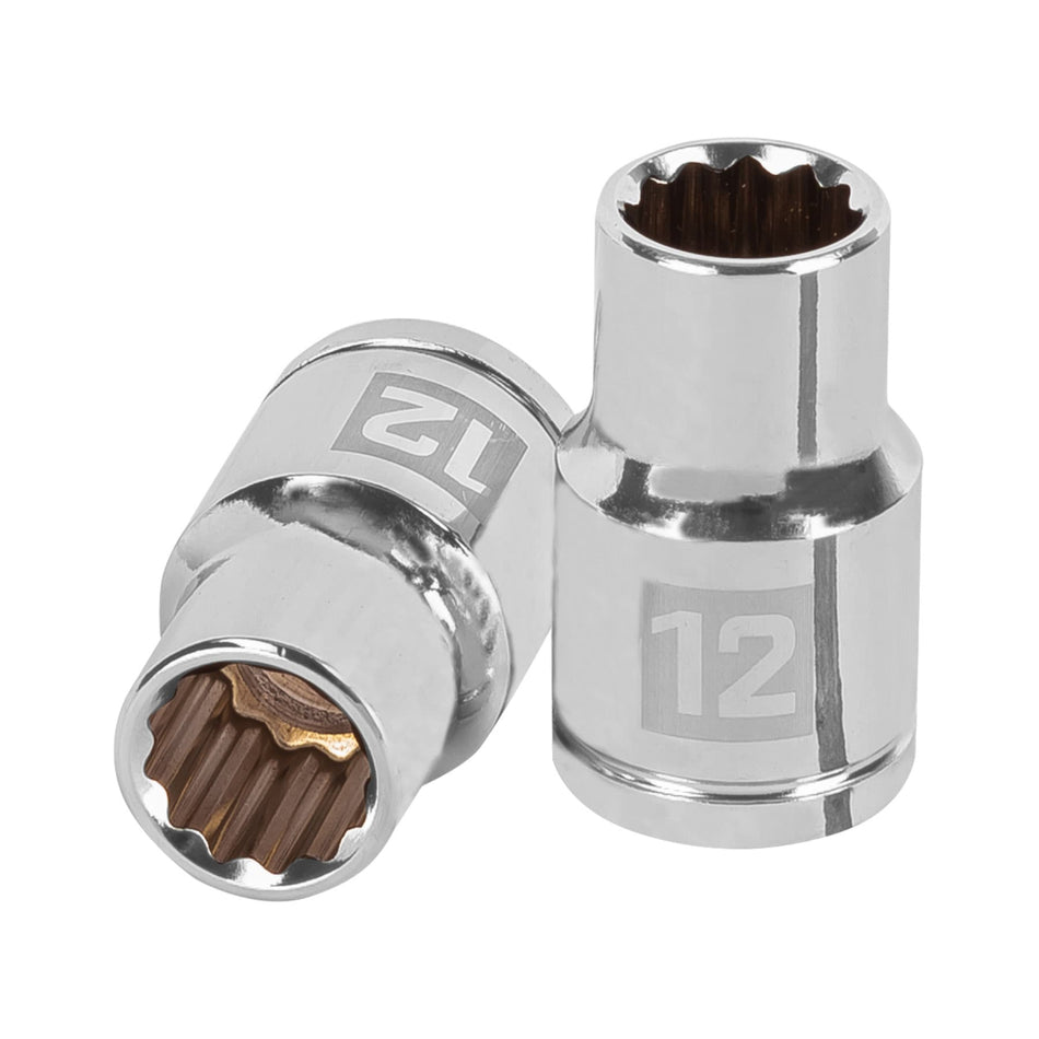 Dado Mm 1/2"X12Mm 12 Punta D-1212-Em Truper