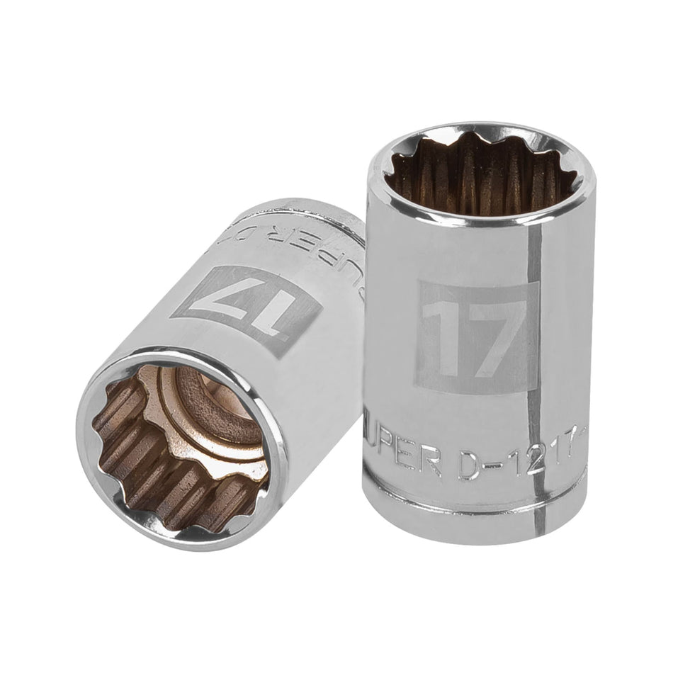 Dado Mm 1/2"X17Mm Estriado D-1217-Em Tru