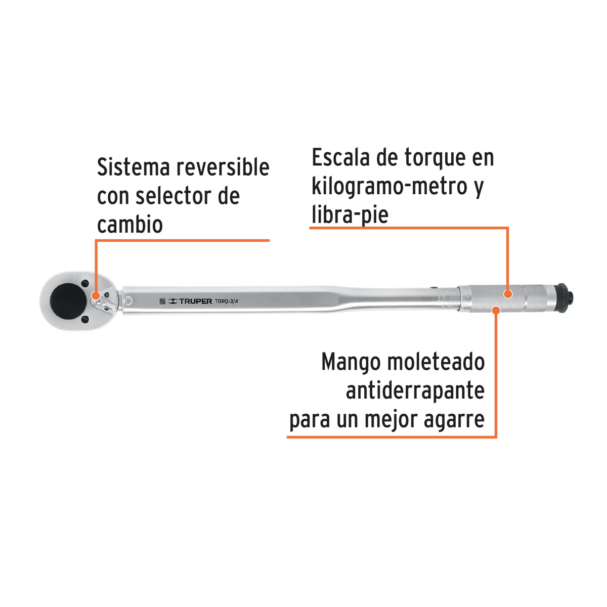 Torquímetro D/Trueno 2: Precisión en lecturas de torque 3/5 – FerreFlex