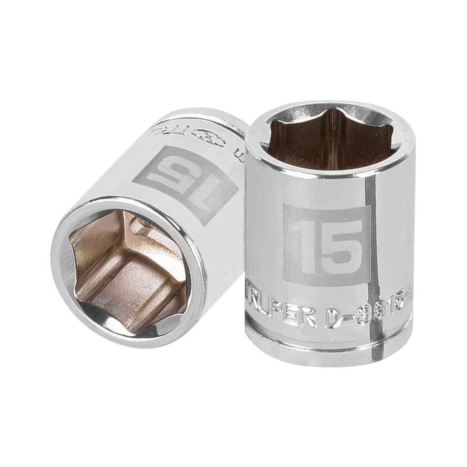 Dado Cuadro 3/8"Hex.Met.15Mm D-3815-Hm Truper