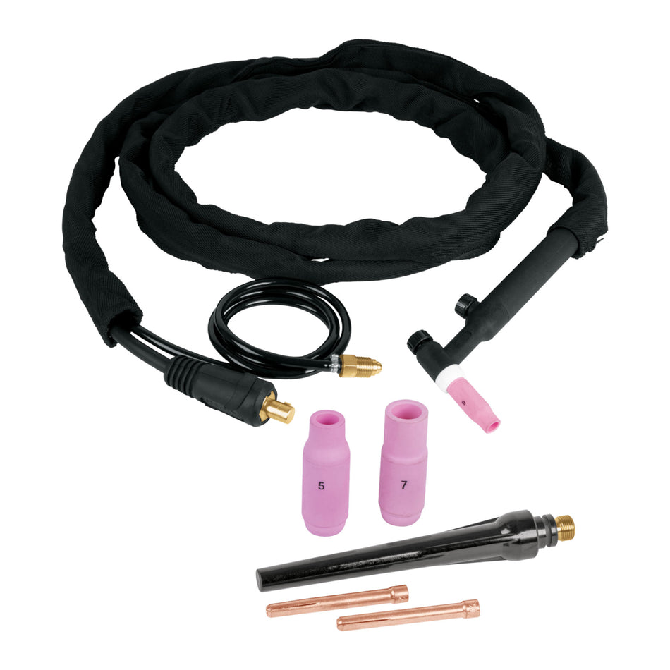 Antorcha Para Proceso Tig Con Conector 1/2' Y Para Gas, AN-GRUPO1, Truper Expert