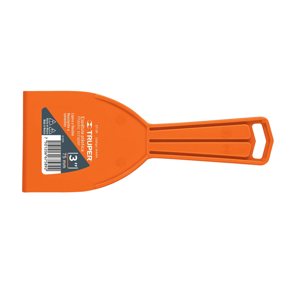 Espatula Plastica 3" Flexible Et-3P T