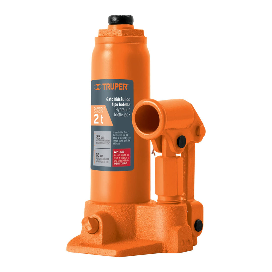 Gato Hidraulico 2 Ton. Gat-2 Truper