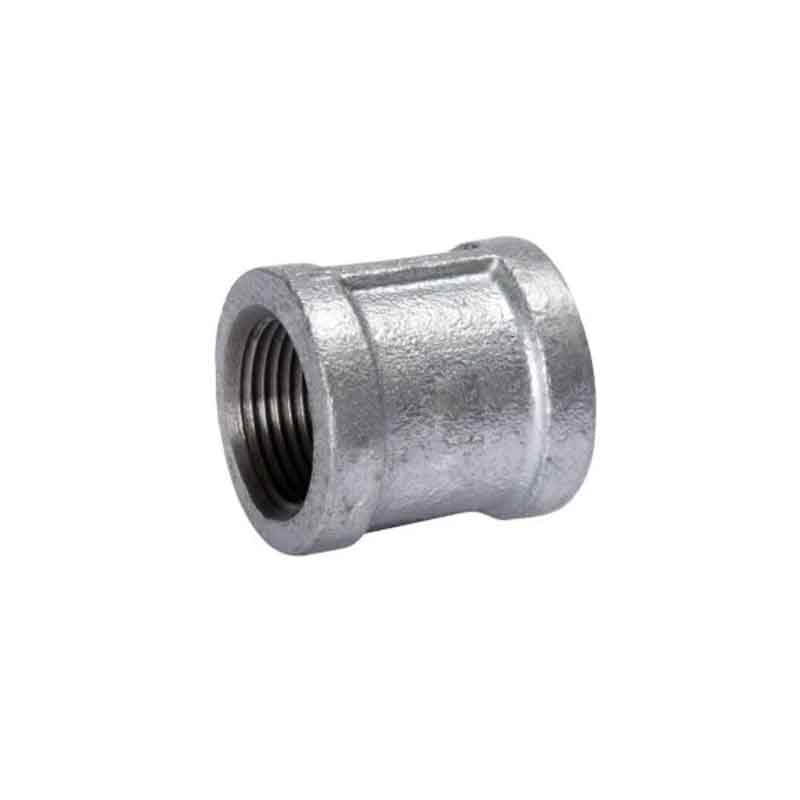 Cople Liso  2"  Galvanizado