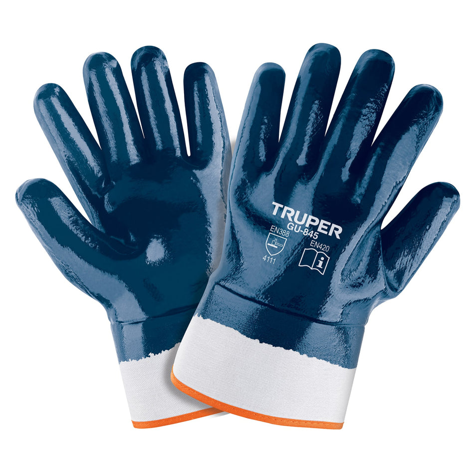 Guantes De Nitrilo Gu-845 Unitalla Truper