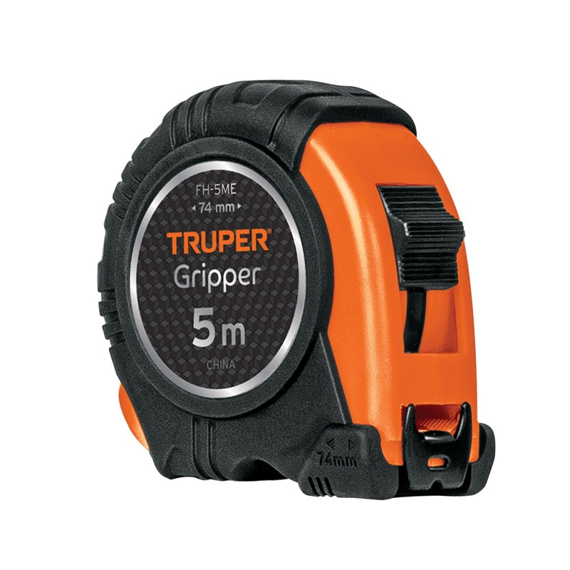Flexómetro Griper Con Impacto Fh-5Me Truper