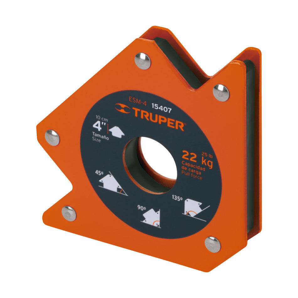 Escuadra Magnetica P/Soldar 4" Esm-4 Truper