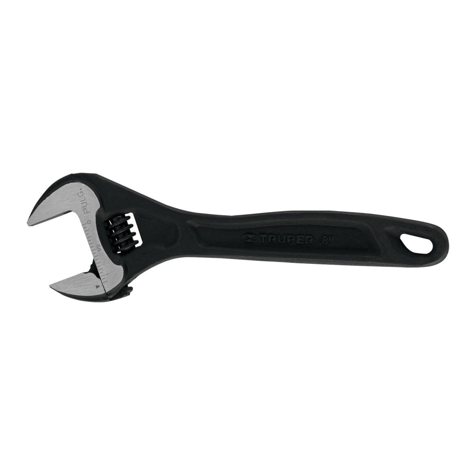 Llave Perica Negra 8" Pet-8 Truper