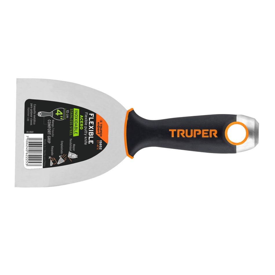 Espatula Flex Acero Inox 4" Et-4Fx Truper