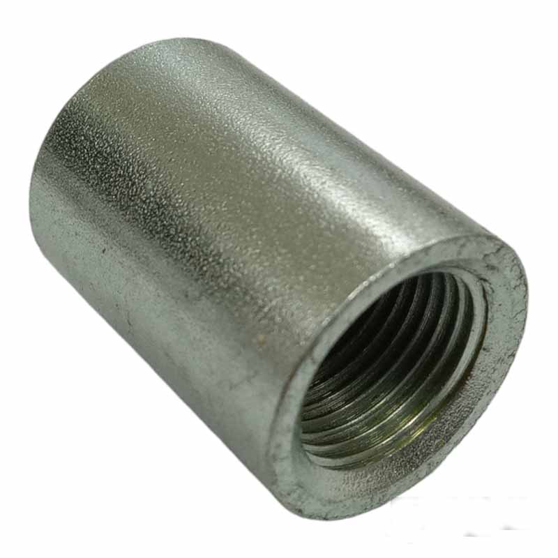 Cople Liso 3/8" Galvanizado