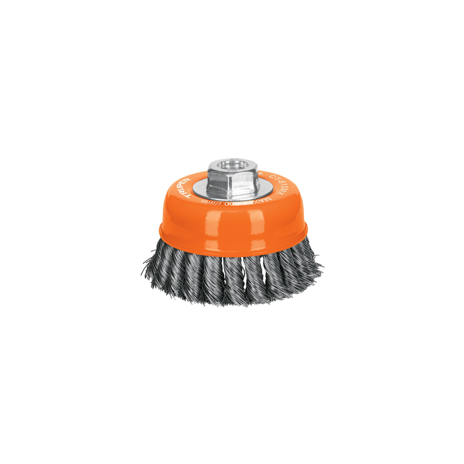 Carda De Copa Alambre Trenzado 4" Ct-610Mx Trupe