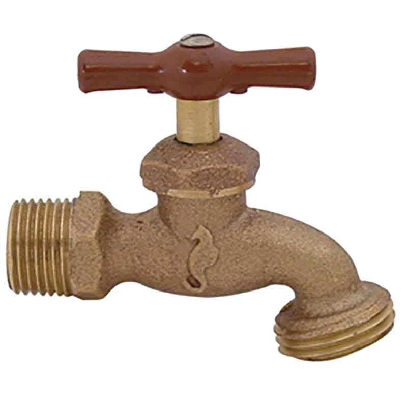 Llave Nariz 2-A Rosca Manguera 1/2" Rugo