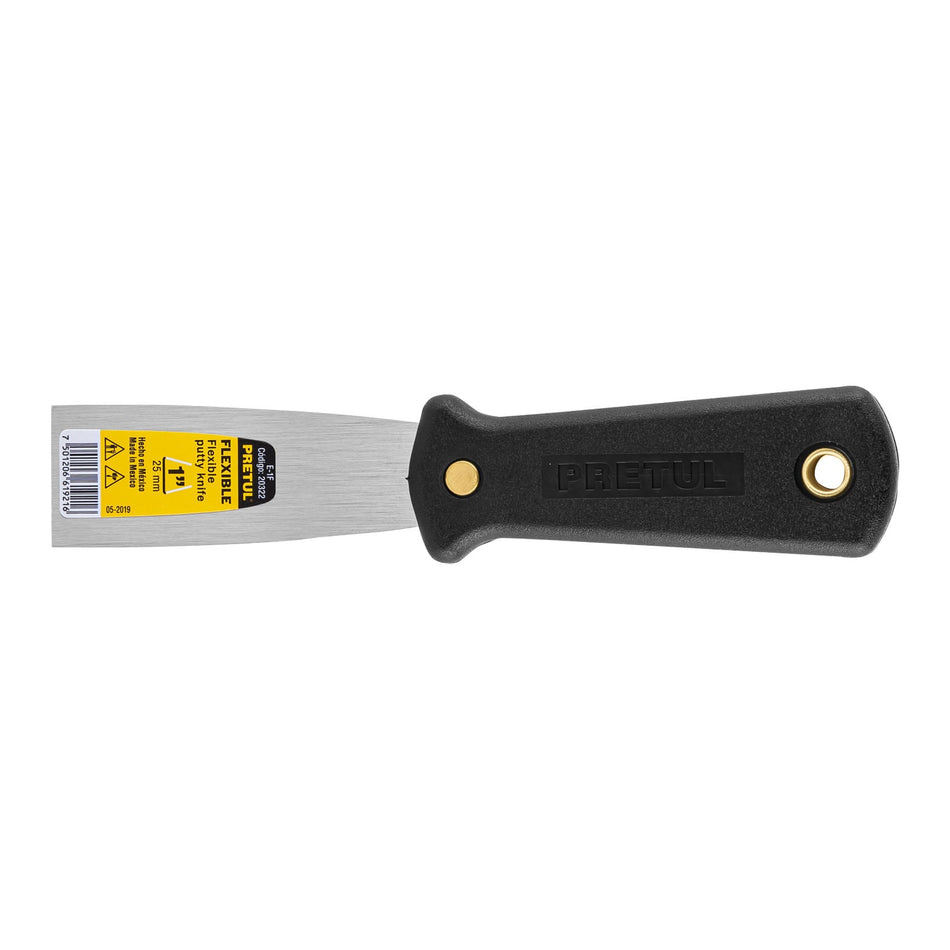 Espatula Flex.1" Man/Plastico E-1F Pret