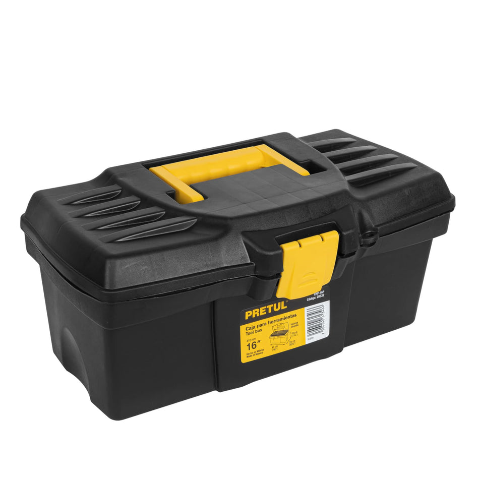Caja De Herramientas Plas.16" Chp-16P Pr