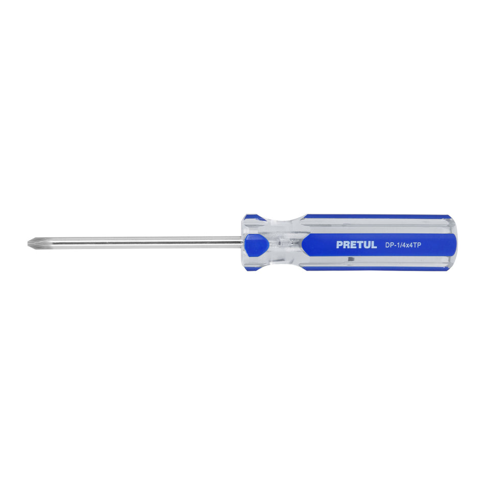 Desarmador Ph M.Pvc Dp-1/4X4Tp Pretul