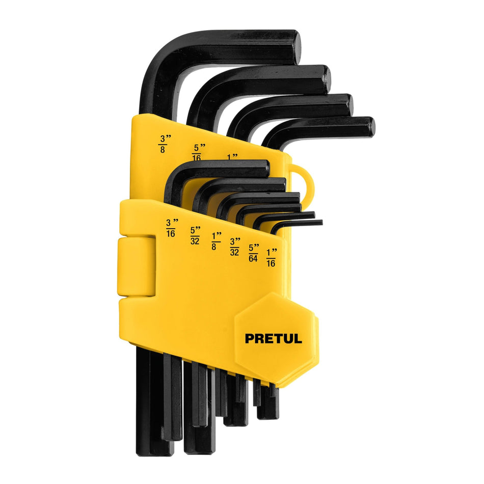 Llaves Allen Std 10 Piezas All-10P-P Pretul