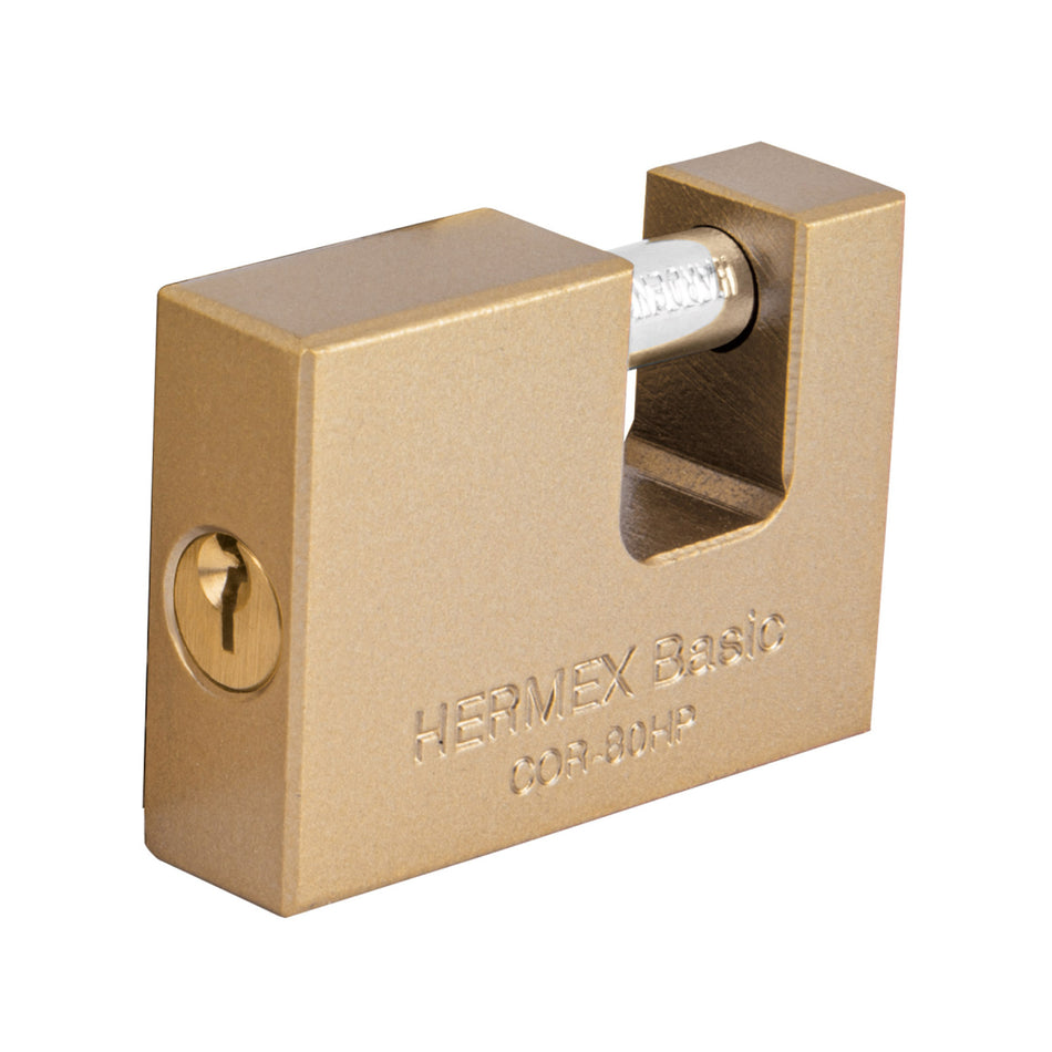 Candado Antipalanca Cor-80Hp Hierro Hermex