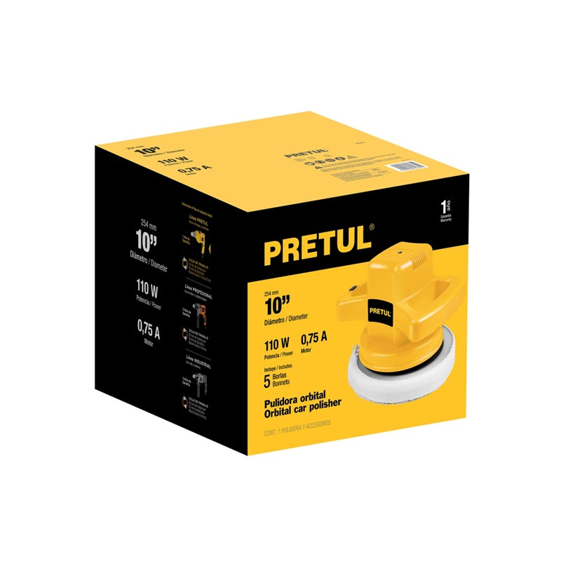 Pulidora De Autos 10" Pula-P Pretul