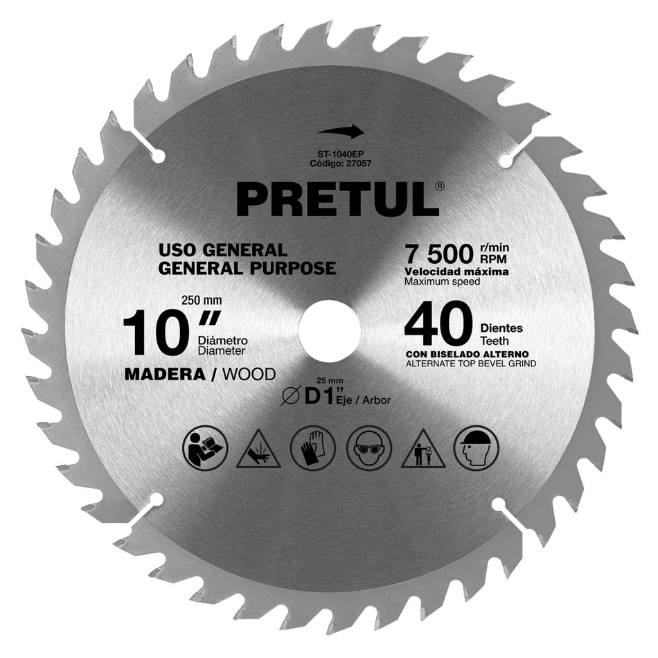 Sierra Circular P/Madera St-1040Ep 10" Pretul