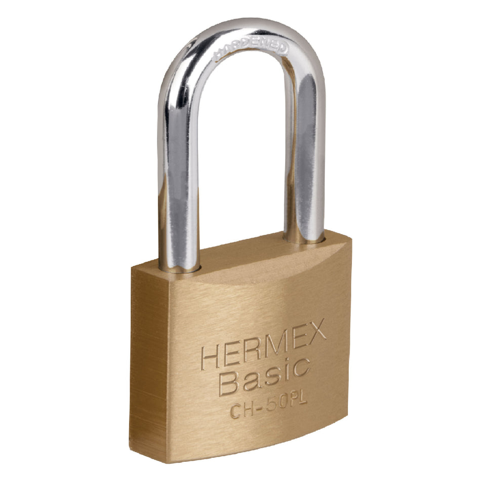 Candado Hierro Color Latón Chb-50Pl Hermex