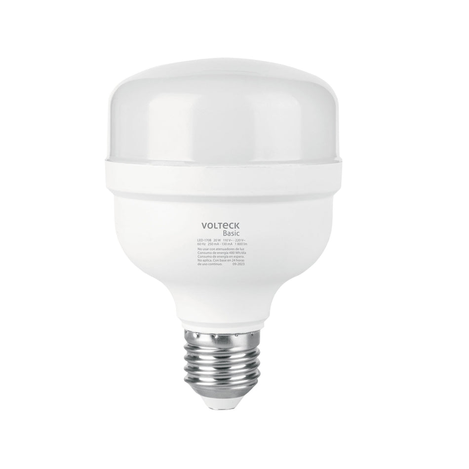 Lámpara Led Alta Potencia 20W Led-170B Luz Día Volteck