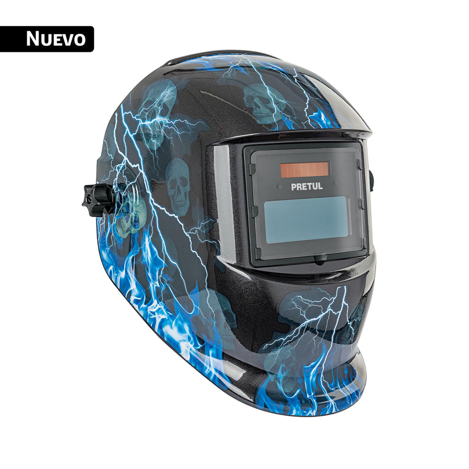 Careta Electrónica Para Soldar Sombra 9-13 Rayos CAREL-11RP Pretul
