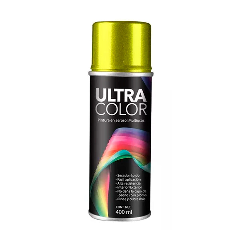 Pintura En Aerosol Amarillo Neon Ultra