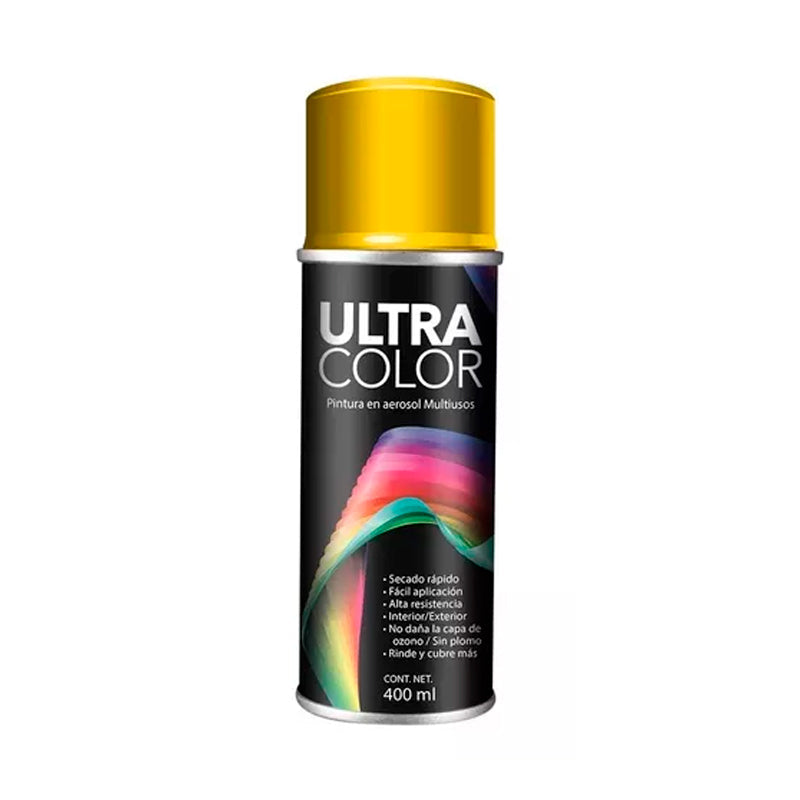 Pintura En Aerosol Color Amarillo Ultra