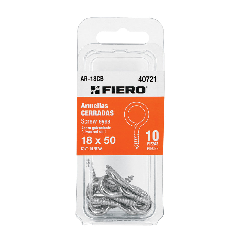 Blíster Con 10 Pijas Multiusos, #8 X 2' , PIJ-850A, Fiero