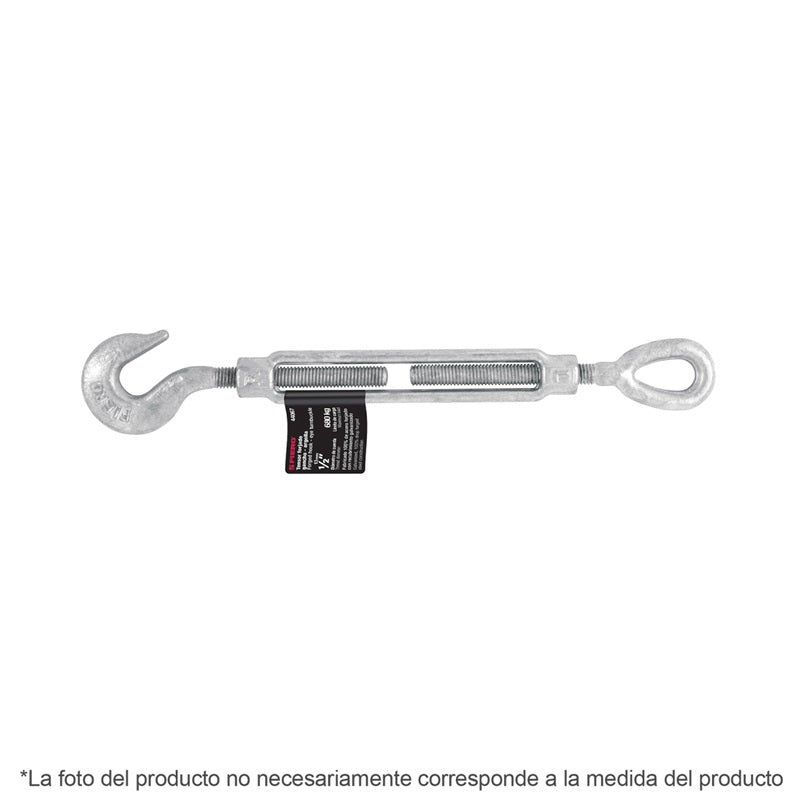 Tensor Forjado Gancho-Argolla Tenf-5/8 9" Fiero