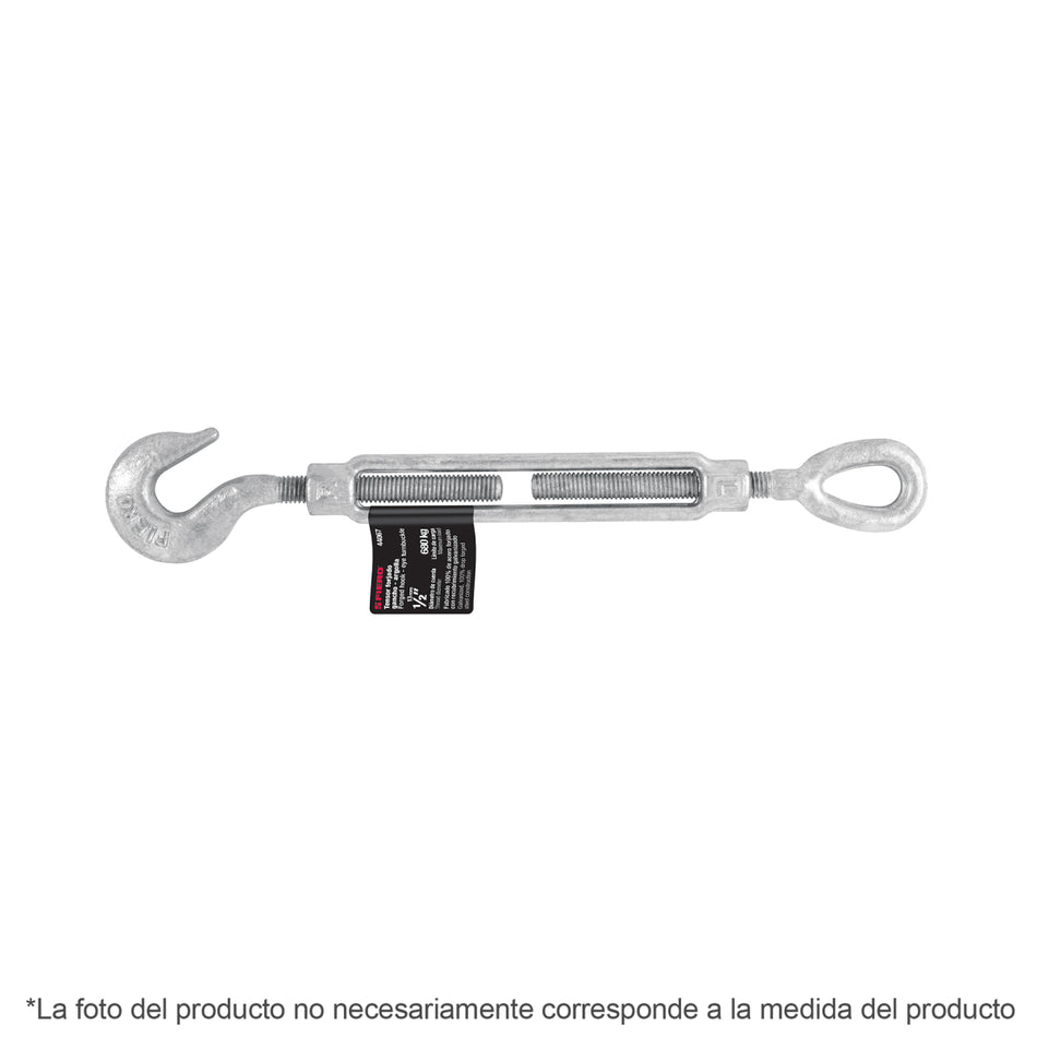 Tensor Forjado Gancho-Argolla Tenf-3/4  9" Fiero