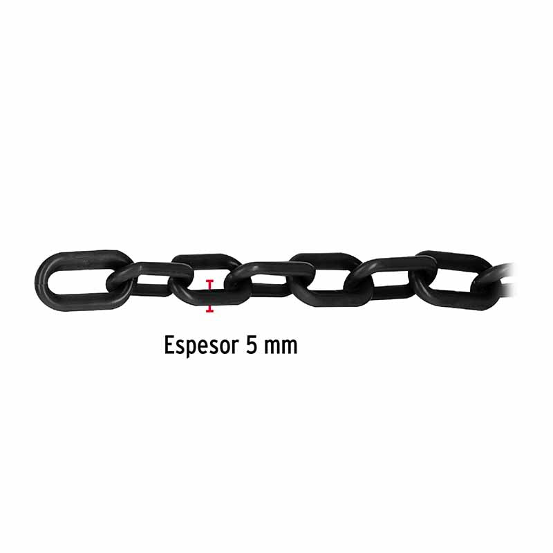Cadena De Plástico 5Mm Negra Capl-5N Fier (Carrete de 25 mts)