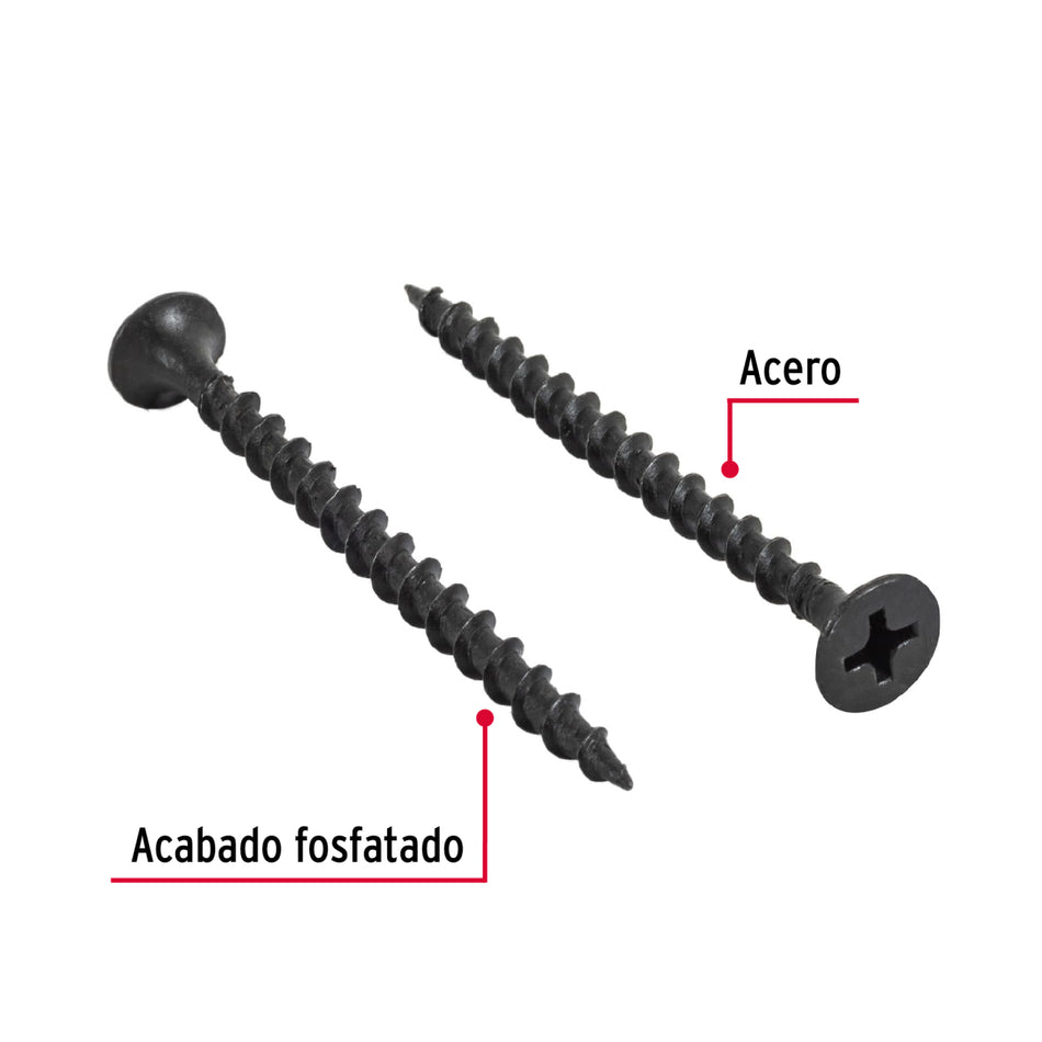 Tornillo Tablaroca 6X2" Pij-650 Fiero Bolsa C/100 Piezas