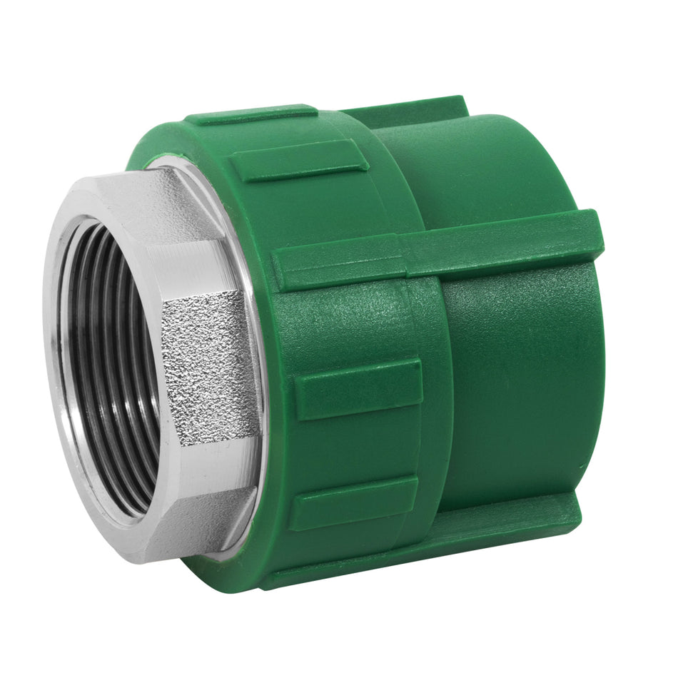 Adaptador Ppr 1-1/2' Hembra Con Inserto Metálico, CV-605, Foset