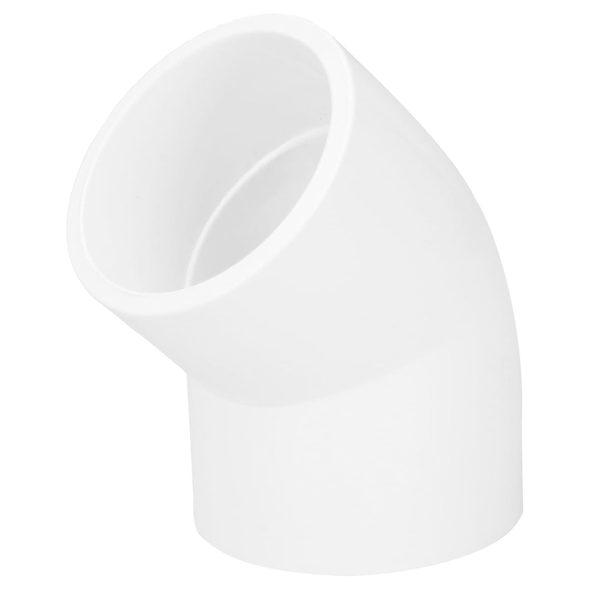Codo hidráulico 1-1/2 x 45 PVC-865 Foset: resistente y duradero – FerreFlex